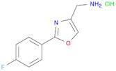 (2-(4-fluorophenyl)oxazol-4-yl)methanamine HCl