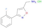 C-[3-(2-Fluoro-phenyl)-isoxazol-5-yl]-methylamine hydrochloride