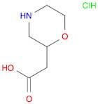 2-Morpholineacetic acid HCl