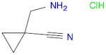 1-(aMinoMethyl)cyclopropanecarbonitrile hcl