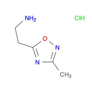 [2-(3-methyl-1,2,4-oxadiazol-5-yl)ethyl]amine hydrochloride