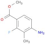 Benzoic acid, 4-aMino-2-fluoro-3-Methyl-, Methyl ester