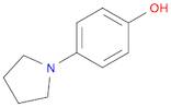 p-(1-pyrrolidinyl)phenol