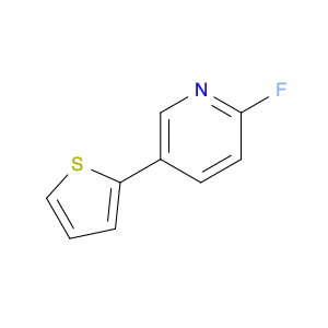 2-fluoro-5-(thiophen-2-yl)pyridine