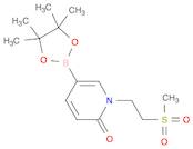 1-[2-(Methylsulfonyl)ethyl]-6-oxo-1,6-dihydropyridine-3-boronic Acid Pinacol Ester