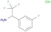 2,2,2-Trifluoro-1-(3-fluorophenyl)ethylaminehydrochloride