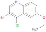 3-Bromo-4-chloro-6-ethoxyquinoline