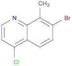 7-Bromo-4-chloro-8-methylquinoline