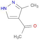 Ethanone, 1-(3-methyl-1H-pyrazol-4-yl)- (9CI)