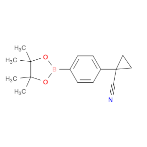 1-[4-(4,4,5,5-Tetramethyl-[1,3,2]dioxaborolan-2-yl)-phenyl]-cyclopropanecarbonitrile