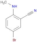 5-BroMo-2-MethylaMino-benzonitrile