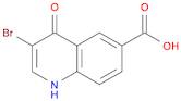 3-bromo-4-hydroxyquinoline-6-carboxylic acid