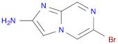 6-broMoiMidazo[1,2-a]pyrazin-2-aMine