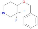 4-(benzyloxy)-3,3-difluoropiperidine