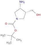 tert-butyl (3R)-3-aMino-4-(hydroxyMethyl)pyrrolidine-1-carboxyla