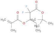 2,2-Difluoro-3-[(2-Methyl-1-oxo-2-propen-1-yl)oxy]pentanoic acid 1,1-diMethylethyl ester