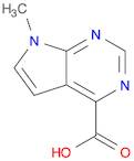 7-Methyl-7H-pyrrolo[2,3-d]pyrimidine-4-carboxylic acid