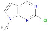 2-Chloro-7-methyl-7H-pyrrolo[2,3-d]pyrimidine