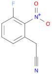 2-(3-Fluoro-2-nitrophenyl)acetonitrile