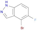 1H-Indazole, 4-broMo-5-fluoro-