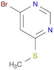 4-BroMo-6-(Methylthio)pyriMidine