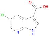 5-Chloro-1H-pyrrolo[2,3-b]pyridine-3-carboxylic acid