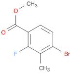 Methyl 4-broMo-2-fluoro-3-Methylbenzoate