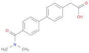 4-[4-(Dimethylcarbamoyl)phenyl]phenylacetic acid