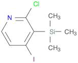 2-Chloro-4-iodo-3-(trimethylsilyl)pyridine