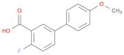 2-Fluoro-5-(4-methoxyphenyl)benzoic acid