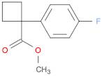 Methyl 1-(4-fluorophenyl)cyclobutane-1-carboxylate