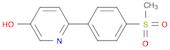 5-Hydroxy-2-(4-methylsulfonylphenyl)pyridine