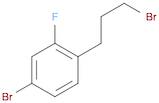 4-Bromo-1-(3-bromopropyl)-2-fluorobenzene