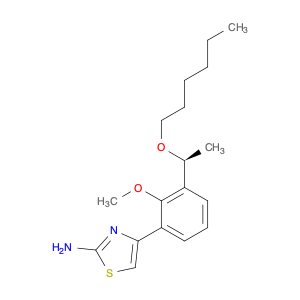 (S)-4-(3-(1-(Hexyloxy)Ethyl)-2-Methoxyphenyl)Thiazol-2-Amine