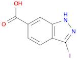 3-Iodo 1H-indazole-6-carboxylic acid