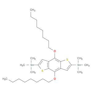 2,6-Bis(trimethyltin)-4,8-dioctyloxybenzo[1,2-b