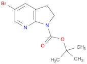 tert-Butyl 5-broMo-2H,3H-pyrrolo[2,3-b]pyridine-1-carboxylate