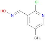 (E)-2-Chloro-5-methylnicotinaldehyde oxime