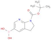 1-BOC-2,3-dihydro-7-azaindole-5-boronic acid, pinacol ester