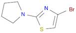 4-BroMo-2-(pyrrolidin-1-yl)-1,3-thiazole