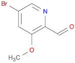 5-Bromo-3-methoxypicolinaldehyde