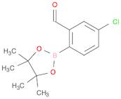 4-Chloro-2-forMylphenylboronic acid, pinacol ester