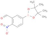 3-ForMyl-4-nitrophenyl boronicacid pinacol ester