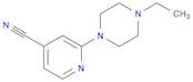 2-(4-Ethylpiperazino)isonicotinonitrile