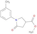 Methyl 1-(3-Methylphenyl)-2-pyrrolidinone-4-carboxylate