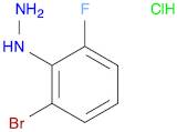 2-BROMO-6-FLUOROPHENYLHYDRAZINE HYDROCHLORIDE