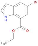 Ethyl 5-broMo-1H-indole-7-carboxylate