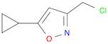 3-(chloromethyl)-5-cyclopropylisoxazole