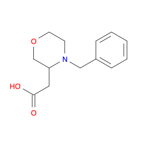 2-(4-benzylmorpholin-3-yl)acetic acid