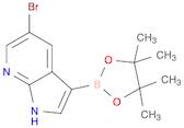 5-Bromo-3-(4,4,5,5-tetramethyl-1,3,2-dioxaborolan-2-yl)-1H-pyrrolo[2,3-b]pyridine